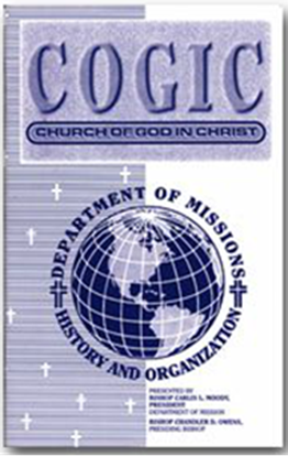 Picture of COGIC - DEPARTMENT OF MISSIONS HISTORY AND ORGANIZATION