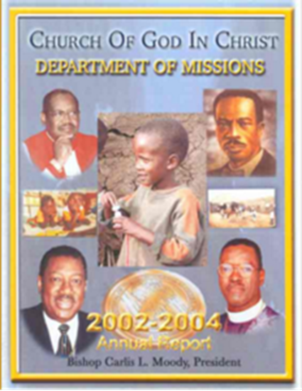 Picture of THE DEPARTMENT OF MISSIONS ANNUAL REPORTS FOR 1998, 2002 & 2004